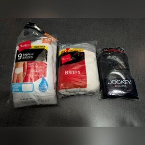 Hanes Men's White Briefs - Soft & Breathable